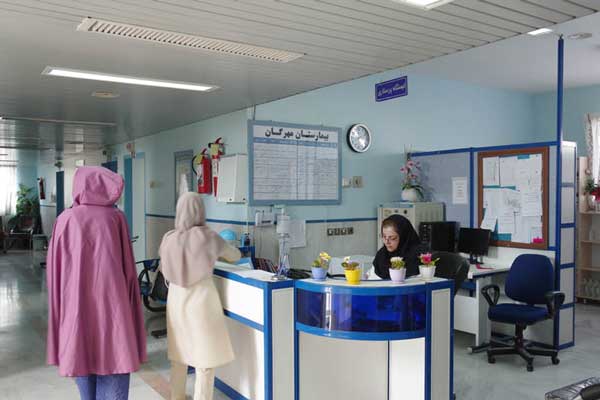پیکرتراشی در بیمارستان مهرگان مشهد